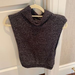 Zara knit sweater tank S